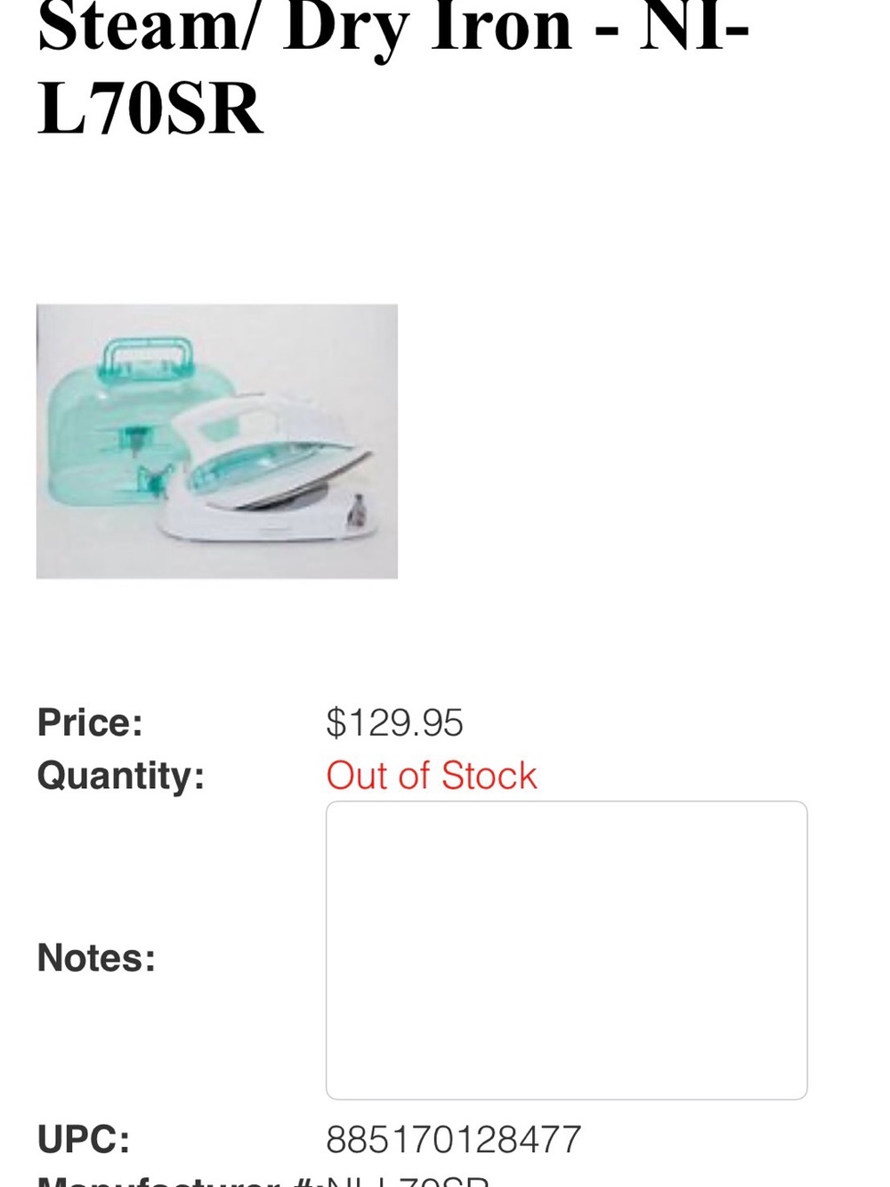 Panasonic cordless iron - Picture 3 of 9